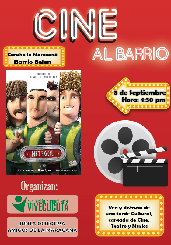 Cine al Barrio - Película Metegol